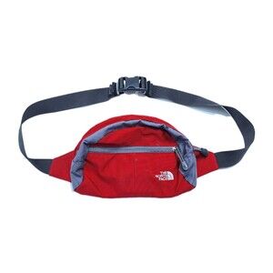 The North Face Fanny Pack Waist Bag Crossbody Sling Pouch Red Black